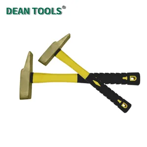 Non-Sparking Scaling Hammer, Beryllium Bronze Alloy, 13 Inch,Standard Compliant for Industrial Use thumbnail-4