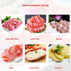 MO-QDMECH Electric Meat Slicer Machine RL117 12 Inch Commercial Stainless Steel Blade Frozen Beef Mutton Slicer 48 Pcs/min thumbnail-5