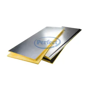 A1 Industrial 100mm Fire-Rated Glass Wool Board Excellent Thermal Acoustic Insulation Modern Square Sheet Exterior Warehouse thumbnail-4