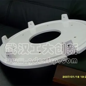 315 Bullet Shape FRP Radome 1-4GHz GNSS Lightning Detection Antenna Cover For Rooftop Mount thumbnail-1