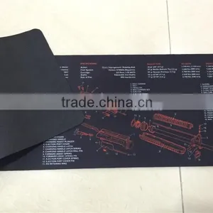 2016 New Design Custom AR-15,AK47 Rifle Cleaning Mat,gun Mat for Rifle Cleaning thumbnail-1