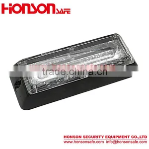 LED Linear Safety Warning Grille Bumper and Surface Mount Lighthead HF-165 thumbnail-1
