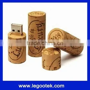 Wooden Wine Cork Shape Flash Drive With Oem Logo/full Capacity/CE,FCC,ROHS thumbnail-1