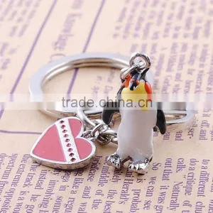 Pet Key Rings Wholesale Metal Pet Penguin Keychains thumbnail-2