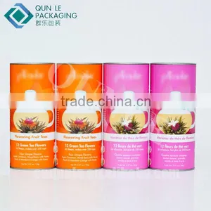 Custom Herbals Tea Paper Tube Box Packaging thumbnail-3