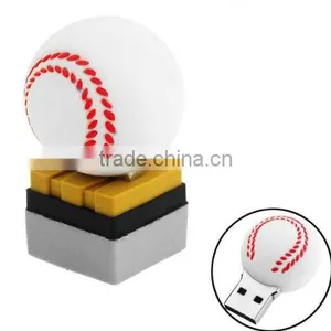 PVC Baseball Usb Sticks 4gb 8gb as Gift thumbnail-2
