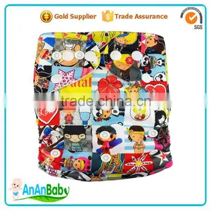 AnAnBaby Pocket Opening Top Sale Baby Nappy Good Quality Diapers thumbnail-4