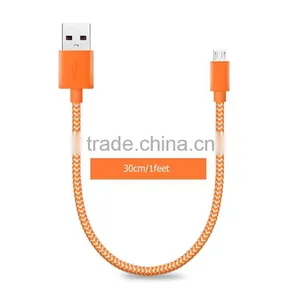 Angled Micro USB 2.0 Sync Charge Data Cable for Android thumbnail-4