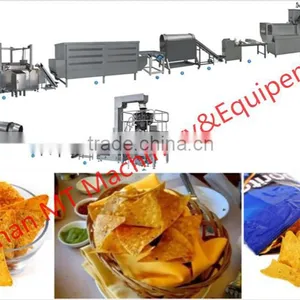 Factory Doritos Light Corn Chips Snacks Tortilla Making Machine thumbnail-1