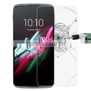 High Hardness Anti-Shatter Film Tempered Glass Screen Protector for Alcatel Idol3 5.5 thumbnail-1