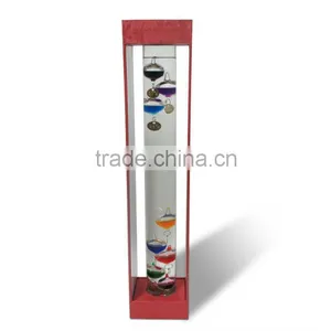 Galileo Thermometer in Black Stand thumbnail-3