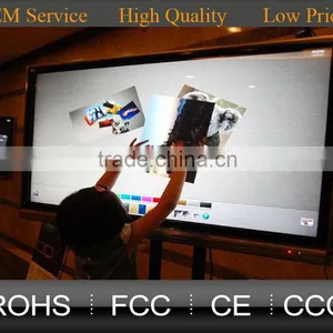 CE FCC ROHS Certification 6 Touch Points 46 Inch IR Multi-Touch Screen Infrared Multi Touch Frame IR MultiTouch Panel thumbnail-1
