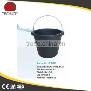 Recycled Rubber Trough,black Rubber Cement Mixer Container thumbnail-4