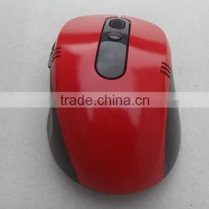 2016 Hot Selling Mini Good Touch Feeling Computer Laotop Tablet Red Colour Optical Wireless Mice thumbnail-2