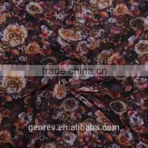 Printed Fabric Design Poly Chiffon Print Digital Fabric Printing on Fabric Digitai Printfabrics thumbnail-2