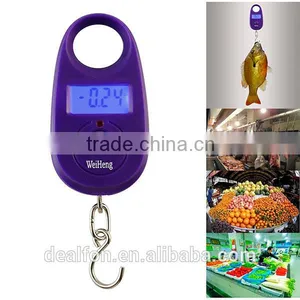 25kg/5g Blue Backlit Shopping Travel Pocket Digital Electronic Scale thumbnail-2
