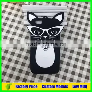 Cute Cat 3d Silicone Mobile Phone Case Iph6 Phone Case Phone Cover thumbnail-3