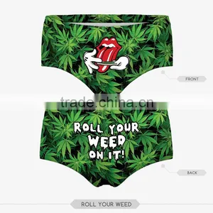 Children's Cute Panties Pug Dog Cut Cat Sexy Girls Tight Lingerie Stretchy Underpanties 3d Digital Full Print Custom Hot Sale thumbnail-3