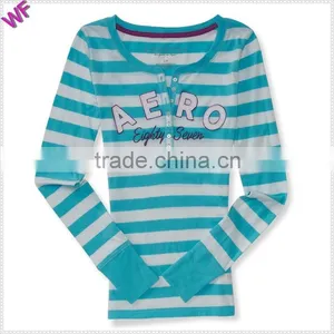 Striped Long Sleeve Clothing Factories in China Manufacturers China thumbnail-1