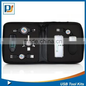 Promotional Gift Set for Christmas Season With USB Travel Kits Including Mouse Charging Adaptors Card Reader thumbnail-1