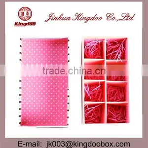 Jinhua Supplier Handmade Paper Chocolate Gift Box With Ribbon Lid thumbnail-2