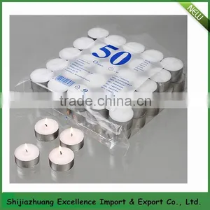 Household White Candle/ Thin Pillar White Wax White Candle for Daily Lighting thumbnail-5
