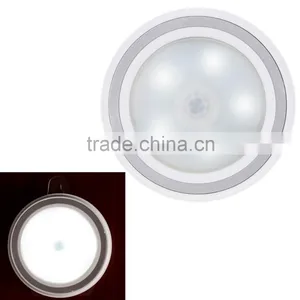 Universal LED Night Light Children AAA Battery 0.5W Light Sensor PIR Human Body Motion Bed Lamps Warm/White Led Night Lights thumbnail-3