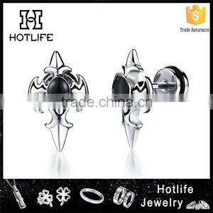 Latest Wholesale 316L Stainless Steel Earring for Men thumbnail-1