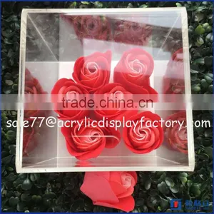 High Quality Factory Price Countertop Clear Arts & Crafts Acrylic Diplay Box thumbnail-1