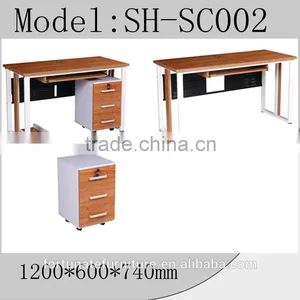 Simple Design Computer Table With Keyboard Tray thumbnail-1
