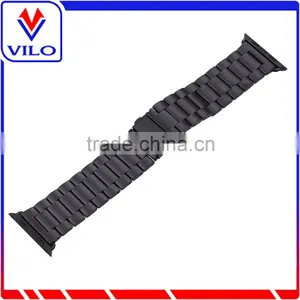 Stainless Steel Metal Wristband HOCO Stainless Steel Watch Strap Classic Buckle Adapter Watch Band for Apple Watch thumbnail-4