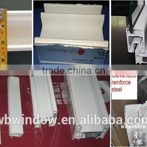 Lastest Plastic Frame and Double Glass Sliding Style Pvc Windows thumbnail-6