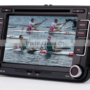 7" Car DVD/GPS Bluetooth USB SD Player For VW GOLF TIGUAN Sharan EOS Caddy Jetta SEAT thumbnail-6