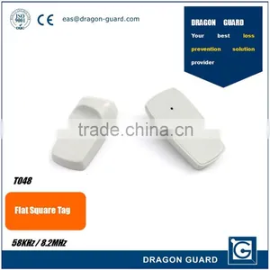 EAS Flat Square rf Anti-theft Alarming Tag,anti-theft Clothing Hard Tag thumbnail-1