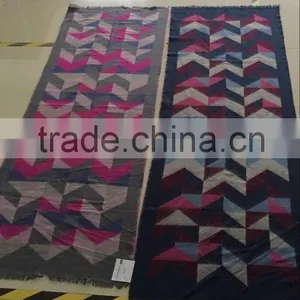 Fashionable Scarf Custom Design 60*150cm 100% Acrylic Cashmere Scarf thumbnail-2