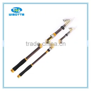 Fishing Tackle 100% Carbon Casting 2.1M-3.6MTelescopic Fishing Rod thumbnail-1
