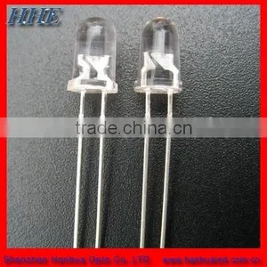 With Long Leg and Flange 3mm BULLET Led Diode thumbnail-1