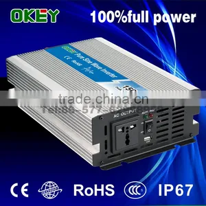 Reliable Factory DC to AC Pure Sine Wave Power Inverter OPIP-1500 W DC Input 12V With Off Grid Solar Power System thumbnail-1