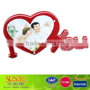 Manufacturing Acrylic Decorate Wedding Photo Frame thumbnail-1