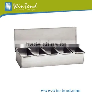 Stainless Steel Condiment Set thumbnail-1