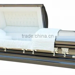 American Metal Caskets and Coffins Gunmetal Stainless China Suppliers thumbnail-1