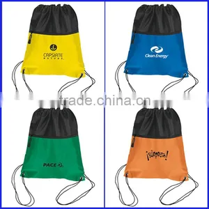 2015 Waterproof Polyester Drawstring Shopper Bag-HYGWD029 thumbnail-1