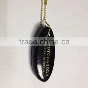 High Quality Oval Customized Floating Keychain Screen Printing thumbnail-1