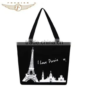 Fashion Tote Bag Design Eco-Friendly Shoulder Canvas Bag Quality Choice thumbnail-1