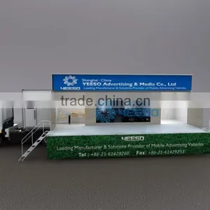 Shanghai YEESO Road Show and Entertainment Mobile LED Display Container YES-C40 thumbnail-1