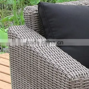 European Hot Sale Design Rattan Sofa Wiker Outdoor Furniture thumbnail-4