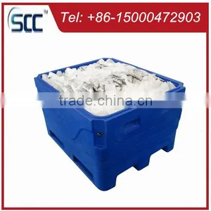 Fish Carrier Cooler for Storage, Extra-large Insulated Fish Bin, Plastic Container for Holding Fish thumbnail-4