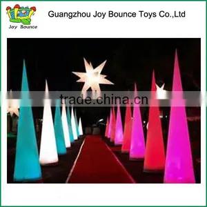 Colorful Inflatable Led Pillar Inflatable Led Cheer Stick With Star for Event thumbnail-1