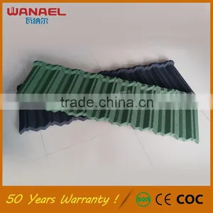 Modern House Design Wanael Traditional Anti-fading Corrugated Metal Light Weight Spanish Tile Roof thumbnail-4
