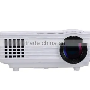 New Arrive 800 Lumens Portable Multimedia 800*480 Native Resolution 4 Inch LCD Full HD Digital LED Projector Home Theater thumbnail-5